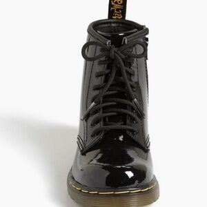 Dr. Martens Black Patent Leather Boots